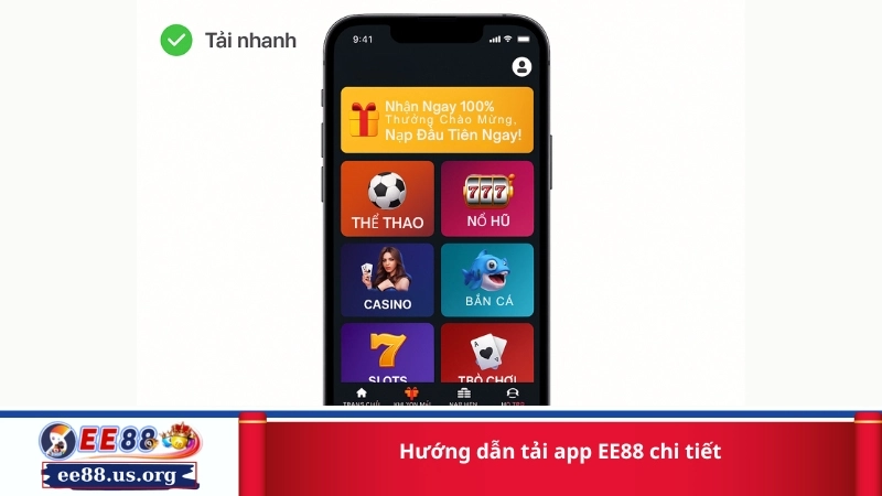 Hướng dẫn tải app EE88 chi tiết
