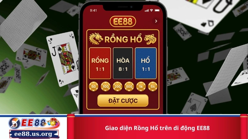 Giao diện Rồng Hổ trên di động EE88