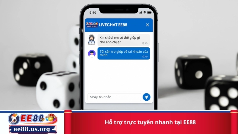 hỗ trợ trực tuyến nhanh tại EE88