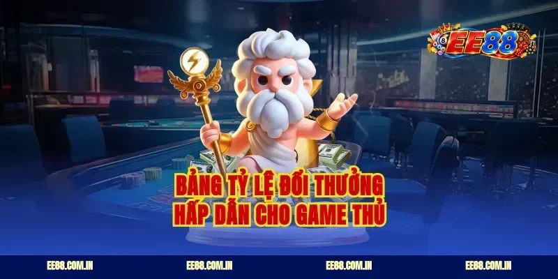 Bảng tỷ lệ đổi thưởng hấp dẫn cho game thủ