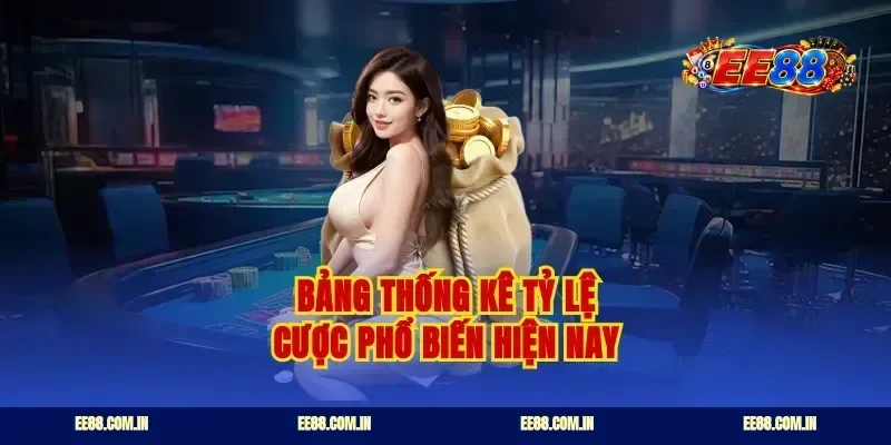 Bảng thống kê tỷ lệ cược phổ biến hiện nay